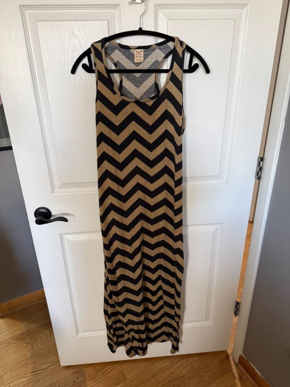 Faded Glory Chevron Maxi Dress